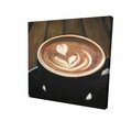 Fondo 16 x 16 in. Artistic Cappuccino-Print on Canvas FO2786745